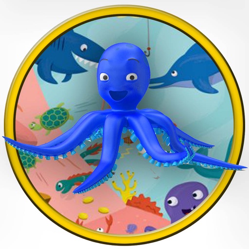 Crazy Octopus - Real Adventure Icon