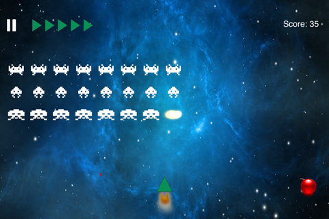 Simio-Invaders Lite screenshot 3