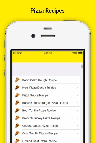 Pizza Recipe - Open your cooking app and learn how to make a pizza screenshot 4