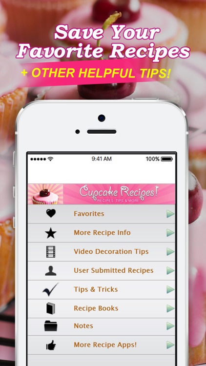 Cupcake Recipes! - Recipes, Tips & More screenshot-3
