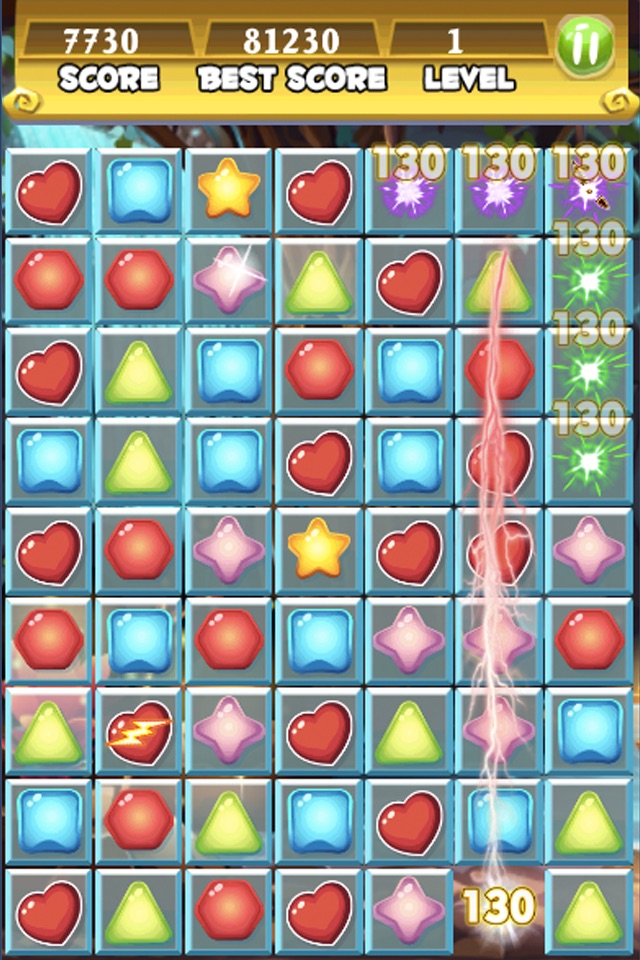 Clash of Diamonds Jewels: Match 3 Puzzle Game Adventure screenshot 4