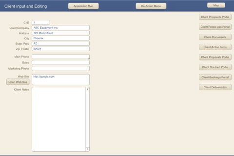 CRM Sales and Marketing DB screenshot 4