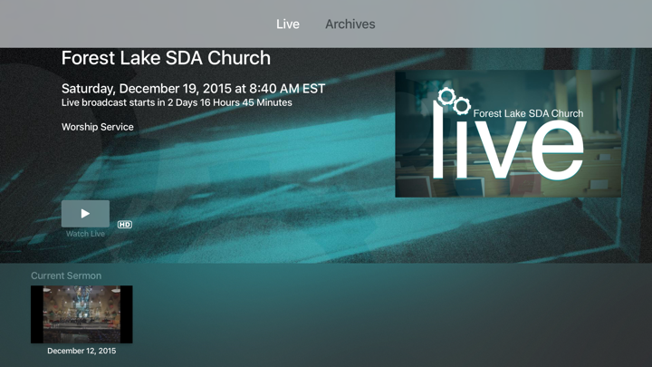 Screenshot #1 pour Forest Lake Church