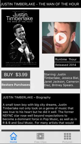 Game screenshot Justin Timberlake - The Man of the Hour (Movie) mod apk