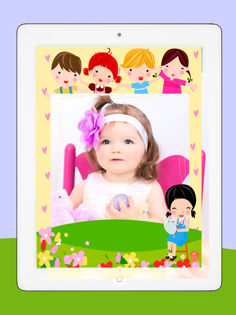 Photo frames for kids with children’s designs