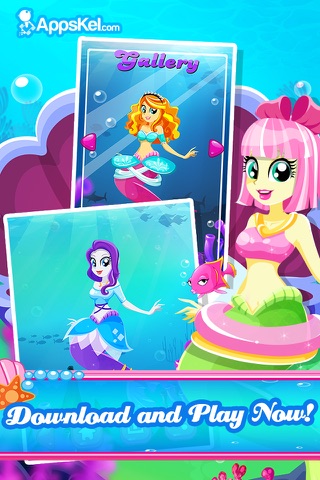 Mermaid Pony Descendants Dress Up – Princess Creator Games for Free screenshot 4