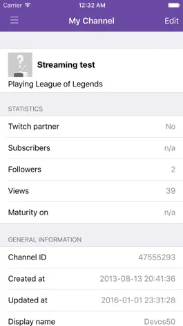 Game screenshot Mobile Streaming for Twitch mod apk
