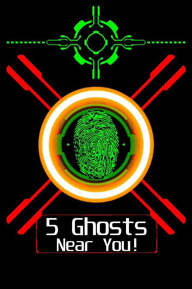 Ghost Detector - Ghost Finder Fingerprint Scanner Pro HD + screenshot 3