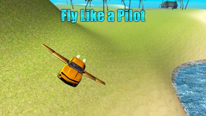 Flying Car Driving Simulator Free: Extreme Muscle Car - Airplane Flight Pilotのおすすめ画像1