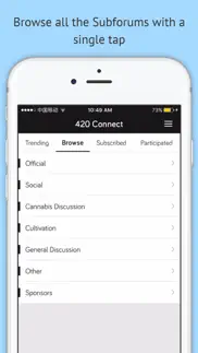 420 connect iphone screenshot 1