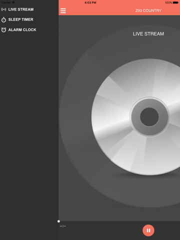 WMKZ Z93 Country 93.1FM iPad screenshot 2 - Entertainment app