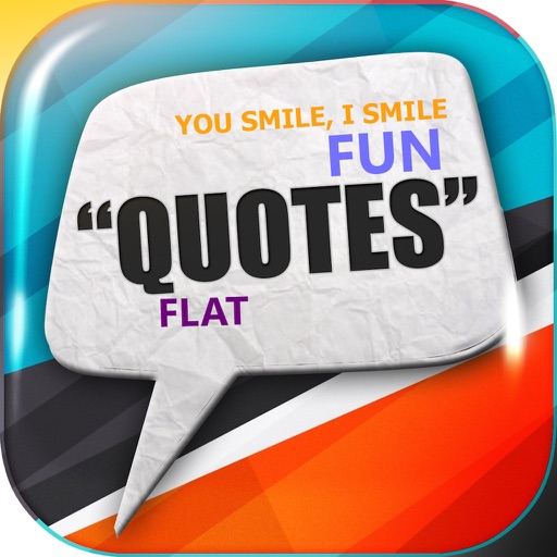 Daily Quotes Inspirational Maker “ Flat Design “  Fashion Wallpaper Themes Pro