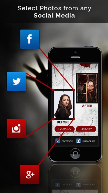 Zombie My Face - Get Zombified Face Effects,Filters,doodle & Stickers Photo Camera Booth Editor screenshot-3