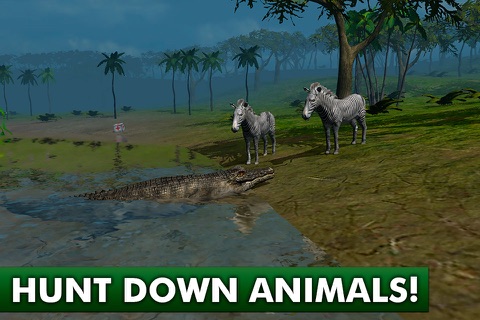 Wild Crocodile Survival Simulator 3D Full screenshot 2