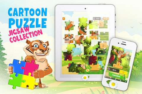 Cartoon Puzzle Jigsaw Collection – Play Game & Match Peaces To Get Cute Characters Pictures screenshot 3