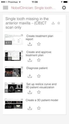Game screenshot NobelClinician® Tutorial apk