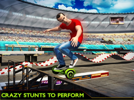 Hoverboard Stunts Hero 2016 iPad app afbeelding 4