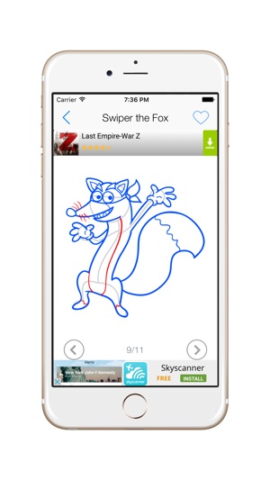 Draw Cartoon Characters - Free All(圖4)-速報App