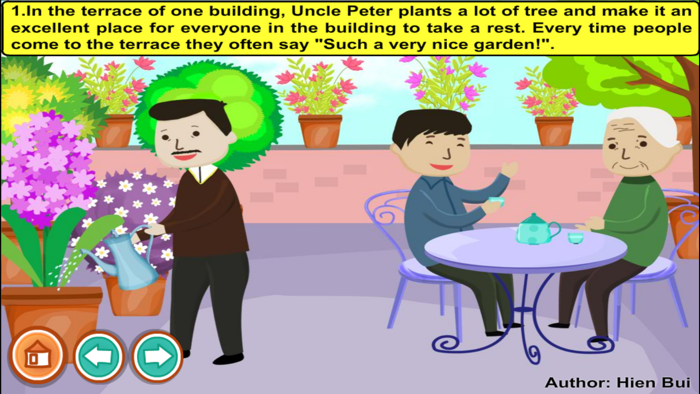 A good work in the garden story and games for kids