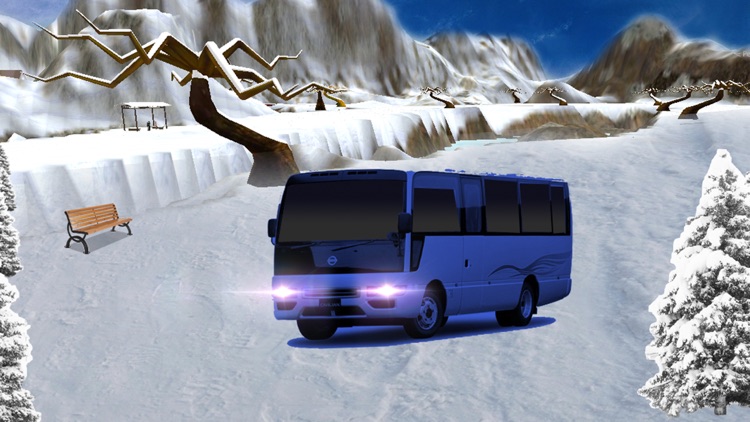Offroad Snow Hill Bus Drive 3D -  Enjoy Tourist Driving Adventure 2016