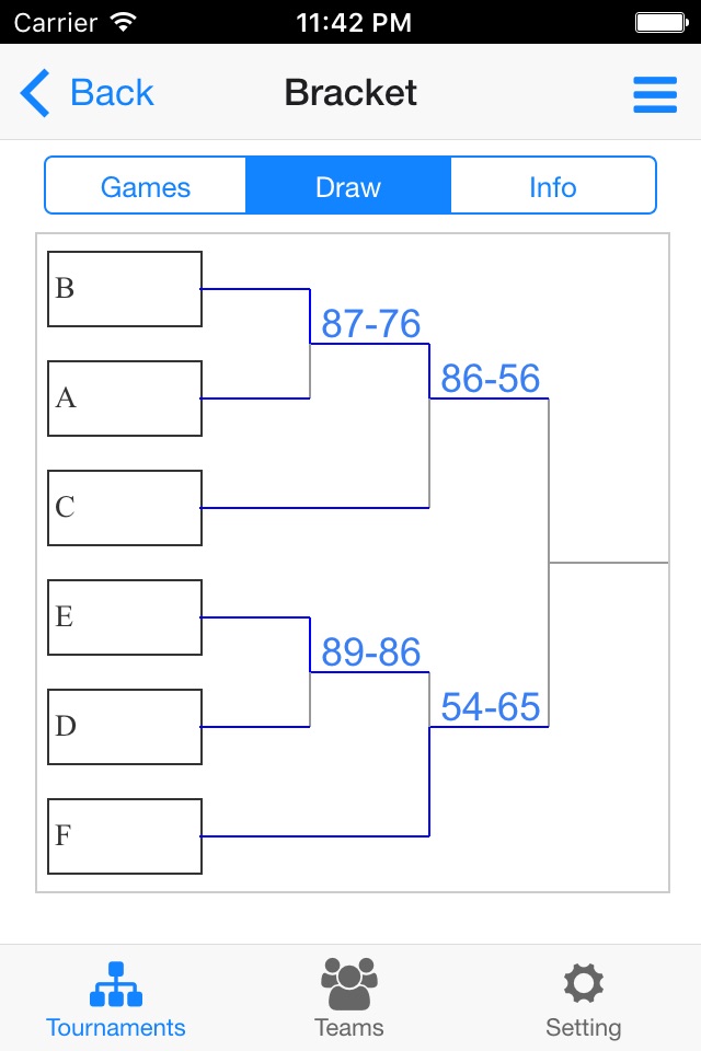 Basketball Tournament Maker screenshot 3