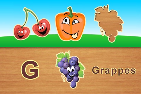 Fruits alphabet for kids - children's preschool learning and toddlers educational game + screenshot 2