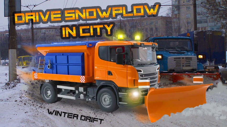 #3. Drive Snowplow in City (iOS) 由: Mariya Ivanova