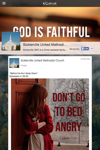 Sicklerville UMC screenshot 2