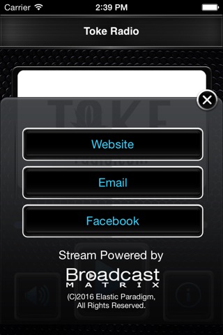 Toke Radio screenshot 2