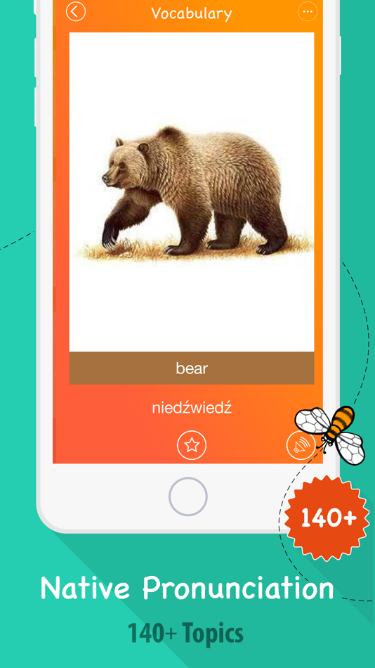 #2. 6000 Words - Learn Polish Language for Free (iOS) By: Andrian Andronic
