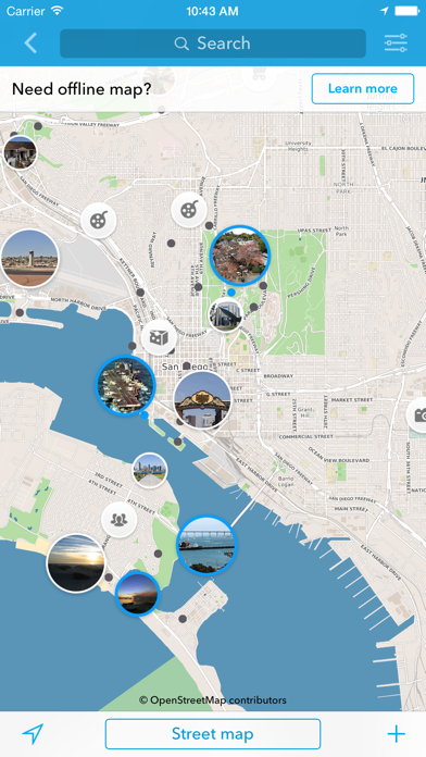 Screenshot #2 pour San Diego - Carte hors ligne et guide de la ville Tripomatic