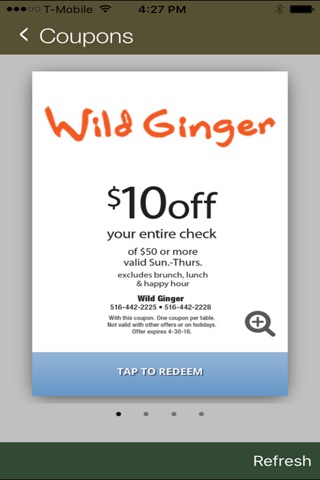 Wild Ginger - Rockville Centre screenshot 3