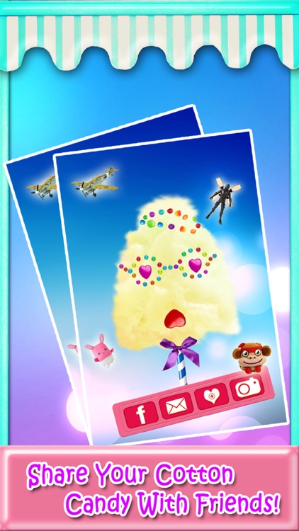 Cotton Candy Mania! - cooking games screenshot-4