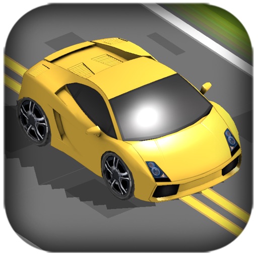 3D Zig-Zag Nitro Speed - On The Run Crazy Cars Drive Fast icon