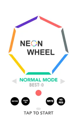 Game screenshot Neon Wheel mod apk