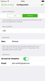 groupe sms iPhone Captures Décran 3