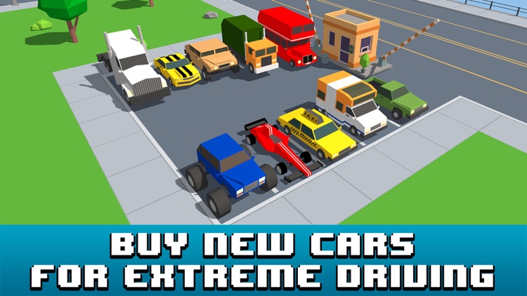 Smashy Car Race 3D: Pixel Cop Chase Full