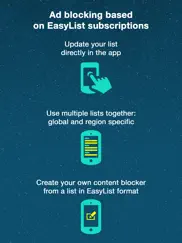 admosphere - free ad blocker with easylisty ipad images 3