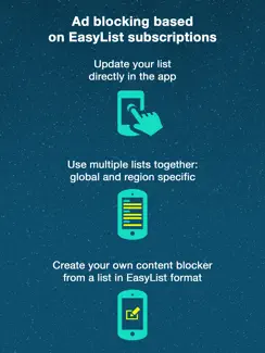 ADmosphere - Free Ad Blocker with EasyListy iPad image 3