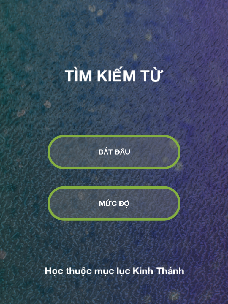 Tìm Kiếm Từ - Kinh Thánh