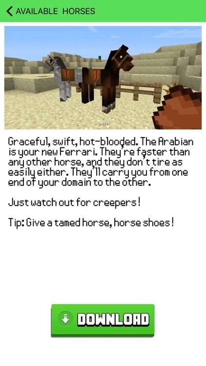 HORSE MOD - Rideable Horses Mods for Minecraft PC Guide Edition screenshot-4