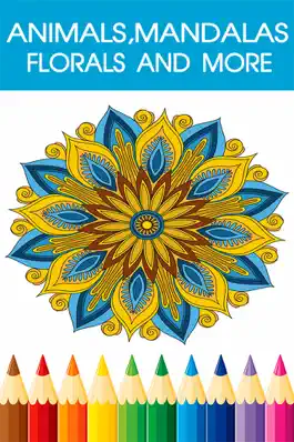 Game screenshot Adult Coloring Book - Free Mandala Color Therapy & Stress Relieving Pages for Adults 2 hack