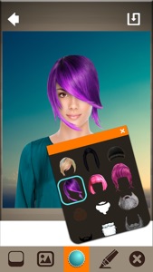 Hairstyles & Barber Shop – Try Hair Styles or Cool Beard in Picture Editor for Virtual Makeover screenshot #4 for iPhone