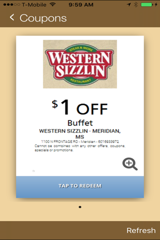 Western Sizzlin-Meridian MS screenshot 4