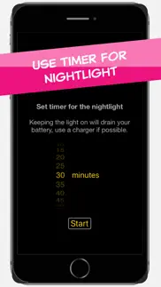 soft light - book light or nightlight on your nightstand with a lightbulb iPhone Captures Décran 4
