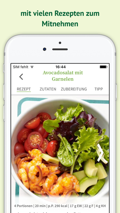 Screenshot #3 pour Low Carb - Schnelle Rezepte für Frühstück, Mittagessen und Abendessen