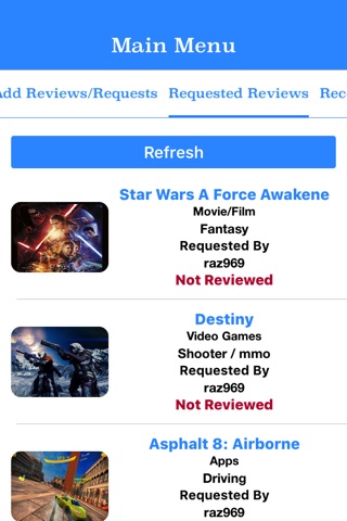 YouReview screenshot 2