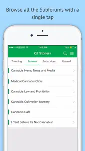 OZ Stoners Cannabis Community screenshot #2 for iPhone