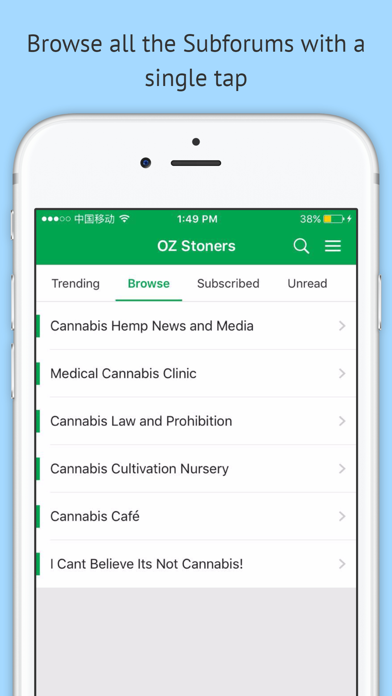 Screenshot #2 pour OZ Stoners Cannabis Community