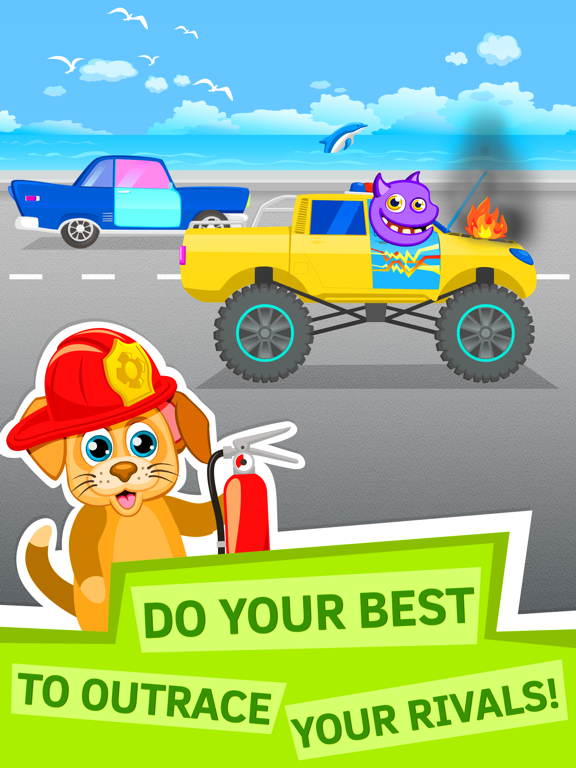 Kids Race Car Game for Toddlers